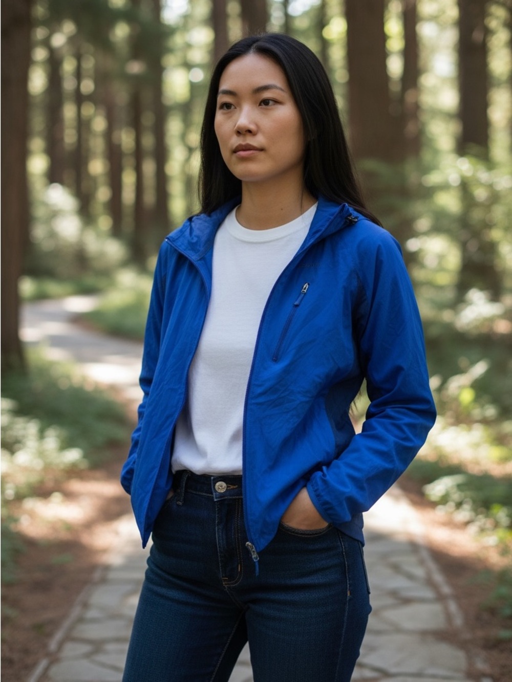 Patagonia Blue Women's Lightweight Jacket